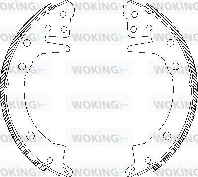 Woking Z4326.00 - Kočiona obloga www.molydon.hr