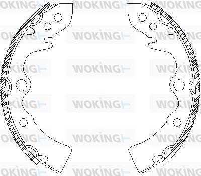 Woking Z4322.00 - Kočiona obloga www.molydon.hr