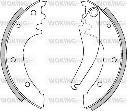 Woking Z4290.00 - Kočiona obloga www.molydon.hr