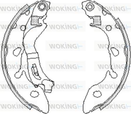 Woking Z4249.00 - Kočiona obloga www.molydon.hr