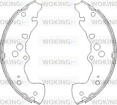 Woking Z4240.00 - Kočiona obloga www.molydon.hr