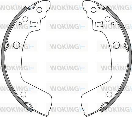 Woking Z4241.00 - Kočiona obloga www.molydon.hr