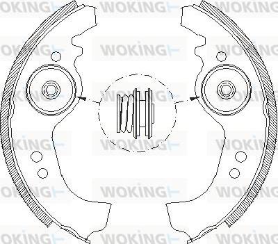 Woking Z4258.01 - Kočiona obloga www.molydon.hr