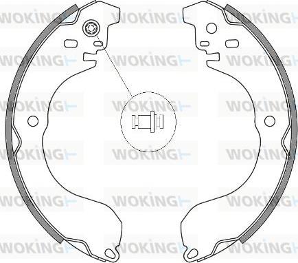 Woking Z4265.00 - Kočiona obloga www.molydon.hr