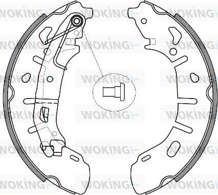 Woking Z4263.00 - Kočiona obloga www.molydon.hr