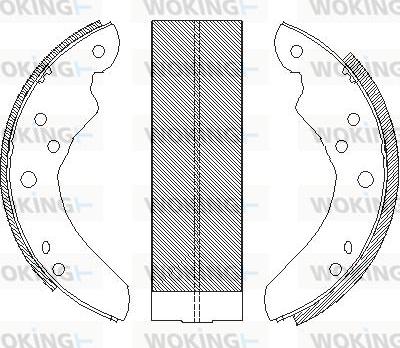 Woking Z4214.01 - Kočiona obloga www.molydon.hr