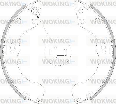 Woking Z4210.00 - Kočiona obloga www.molydon.hr