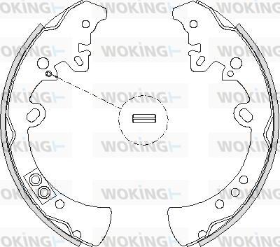 Woking Z4218.00 - Kočiona obloga www.molydon.hr