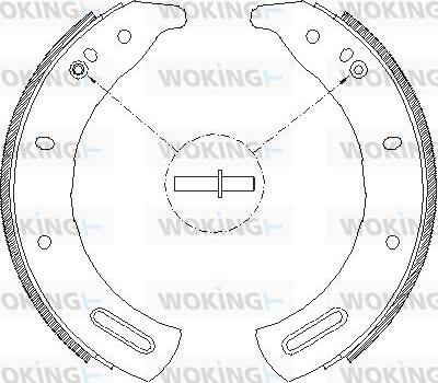 Woking Z4285.00 - Kočiona obloga www.molydon.hr