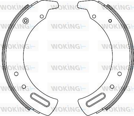 Woking Z4286.00 - Kočiona obloga www.molydon.hr