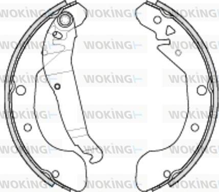 Woking Z4231.00 - Kočiona obloga www.molydon.hr