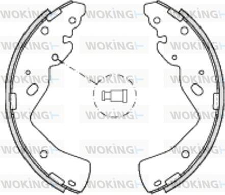 Woking Z4232.00 - Kočiona obloga www.molydon.hr