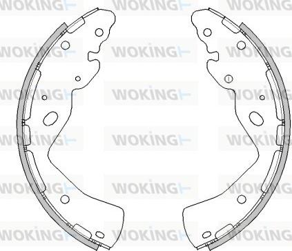 Woking Z4232.01 - Kočiona obloga www.molydon.hr