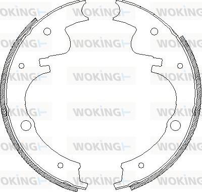 Woking Z4226.00 - Kočiona obloga www.molydon.hr