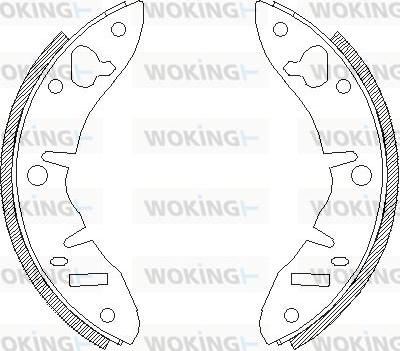 Woking Z4220.00 - Kočiona obloga www.molydon.hr