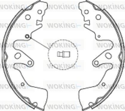 Woking Z4228.00 - Kočiona obloga www.molydon.hr