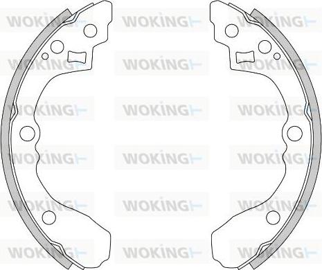 Woking Z4275.00 - Kočiona obloga www.molydon.hr