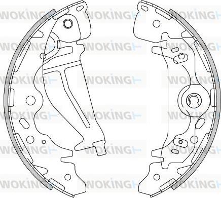 Woking Z4276.00 - Kočiona obloga www.molydon.hr