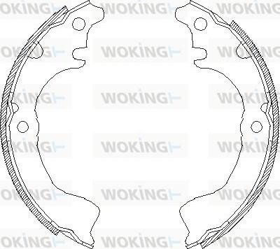 Woking Z4700.00 - Kočiona obloga www.molydon.hr