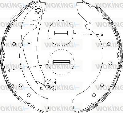 Woking Z4719.00 - Kočiona obloga www.molydon.hr