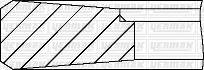 Yenmak 91-09528-000 - Komplet klipnih prstenova www.molydon.hr