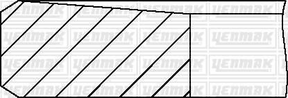 Yenmak 91-09964-000 - Komplet klipnih prstenova www.molydon.hr