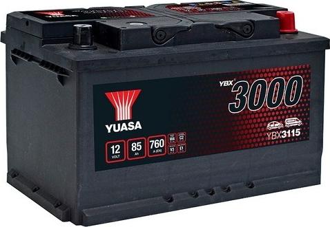 Yuasa YBX3115 - Akumulator  www.molydon.hr