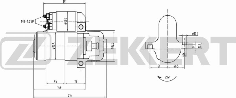 Zekkert AN-1016 - Starter www.molydon.hr