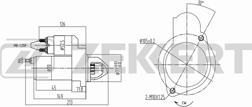 Zekkert AN-1023 - Starter www.molydon.hr