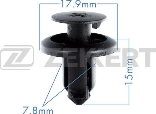 Zekkert BE-1577 - Kopča ukrasna/zaštitna lajsna www.molydon.hr