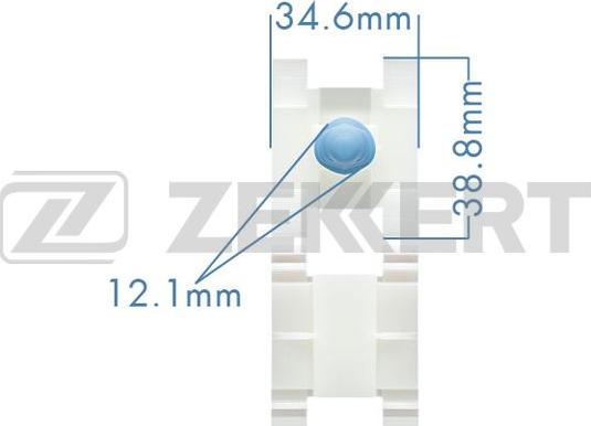 Zekkert BE-1079 - Kopča ukrasna/zaštitna lajsna www.molydon.hr