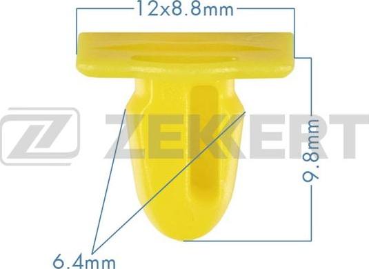 Zekkert BE-1244 - Kopča ukrasna/zaštitna lajsna www.molydon.hr