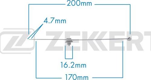 Zekkert BE-3579 - Kopča ukrasna/zaštitna lajsna www.molydon.hr