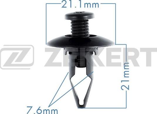 Zekkert BE-2299 - Kopča ukrasna/zaštitna lajsna www.molydon.hr