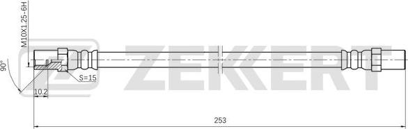 Zekkert BS-9496 - Kočiono crijevo, lajtung www.molydon.hr