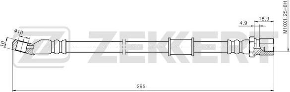 Zekkert BS-9492 - Kočiono crijevo, lajtung www.molydon.hr