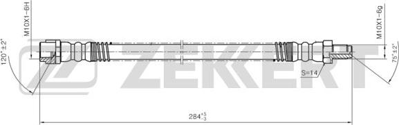 Zekkert BS-9454 - Kočiono crijevo, lajtung www.molydon.hr