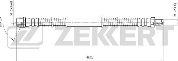 Zekkert BS-9439 - Kočiono crijevo, lajtung www.molydon.hr