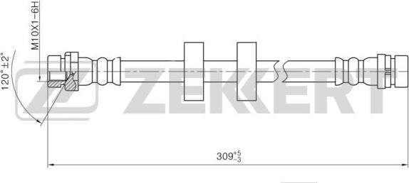 Zekkert BS-9432 - Kočiono crijevo, lajtung www.molydon.hr