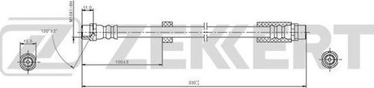 Zekkert BS-9422 - Kočiono crijevo, lajtung www.molydon.hr