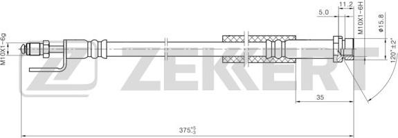 Zekkert BS-9478 - Kočiono crijevo, lajtung www.molydon.hr