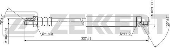 Zekkert BS-9002 - Kočiono crijevo, lajtung www.molydon.hr