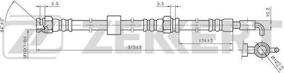 Zekkert BS-9170 - Kočiono crijevo, lajtung www.molydon.hr