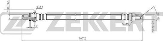 Zekkert BS-9391 - Kočiono crijevo, lajtung www.molydon.hr