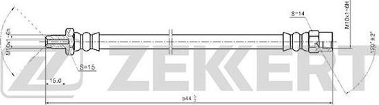 Zekkert BS-9389 - Kočiono crijevo, lajtung www.molydon.hr