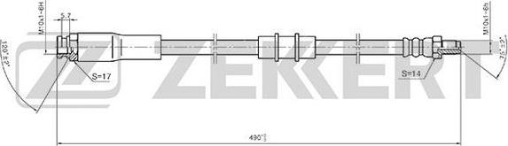 Zekkert BS-9387 - Kočiono crijevo, lajtung www.molydon.hr