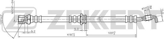 Zekkert BS-9253 - Kočiono crijevo, lajtung www.molydon.hr