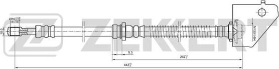 Zekkert BS-9206 - Kočiono crijevo, lajtung www.molydon.hr