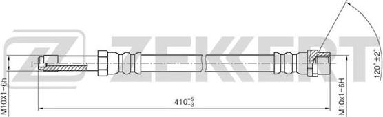 Zekkert BS-9201 - Kočiono crijevo, lajtung www.molydon.hr