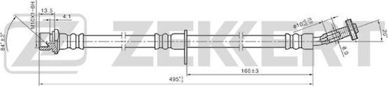 Zekkert BS-9278 - Kočiono crijevo, lajtung www.molydon.hr